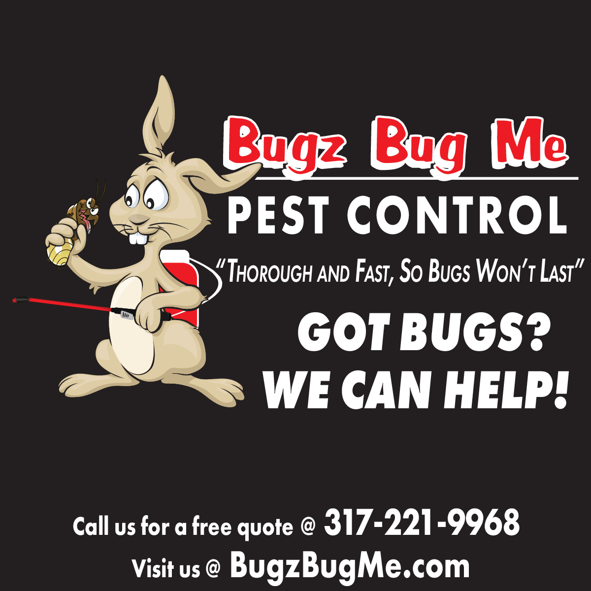 Indiana Pest Control Bugz Bug Me Affordable Pest Extermination