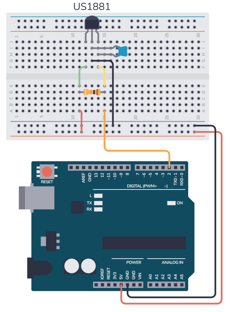 Arduino Hall Effect Sensor How to Detect Fields