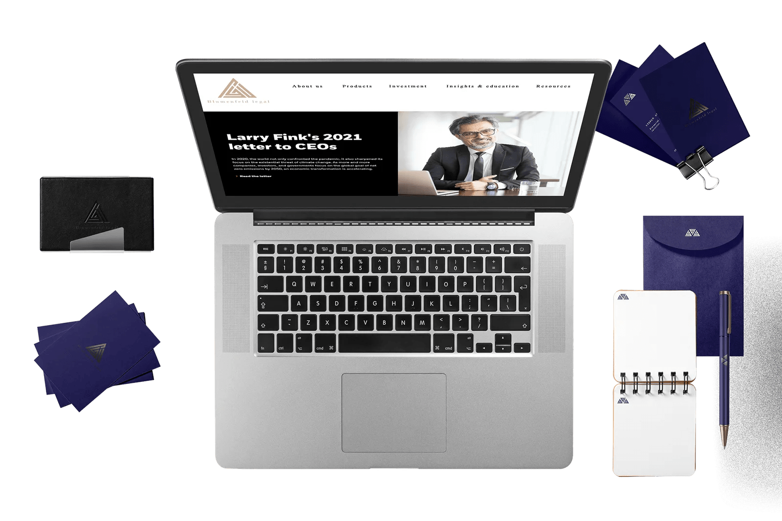 Blumenfeld Legal — Build Graphic