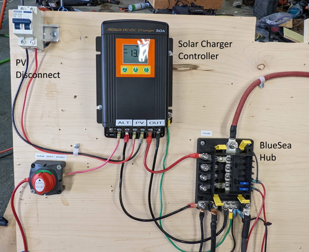 Camper Van Electrical Adding Solar Build A Green RV
