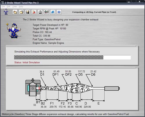 2 Stroke Wizard Expansion Chamber Design info