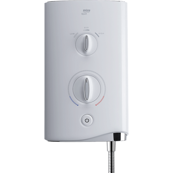 Buy MIRA SPORT 7.5KW WH/CHR Electric Showers by Mira Showers