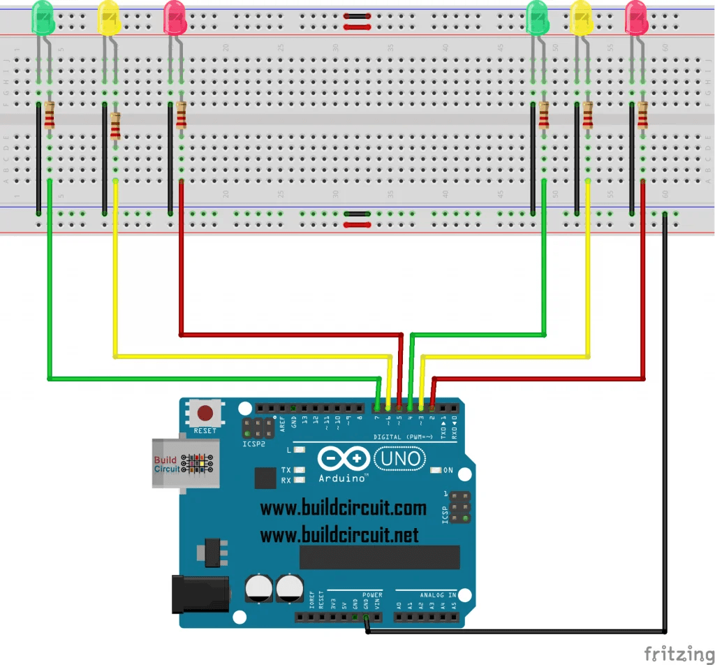 Arduino Project 10 Traffic Light