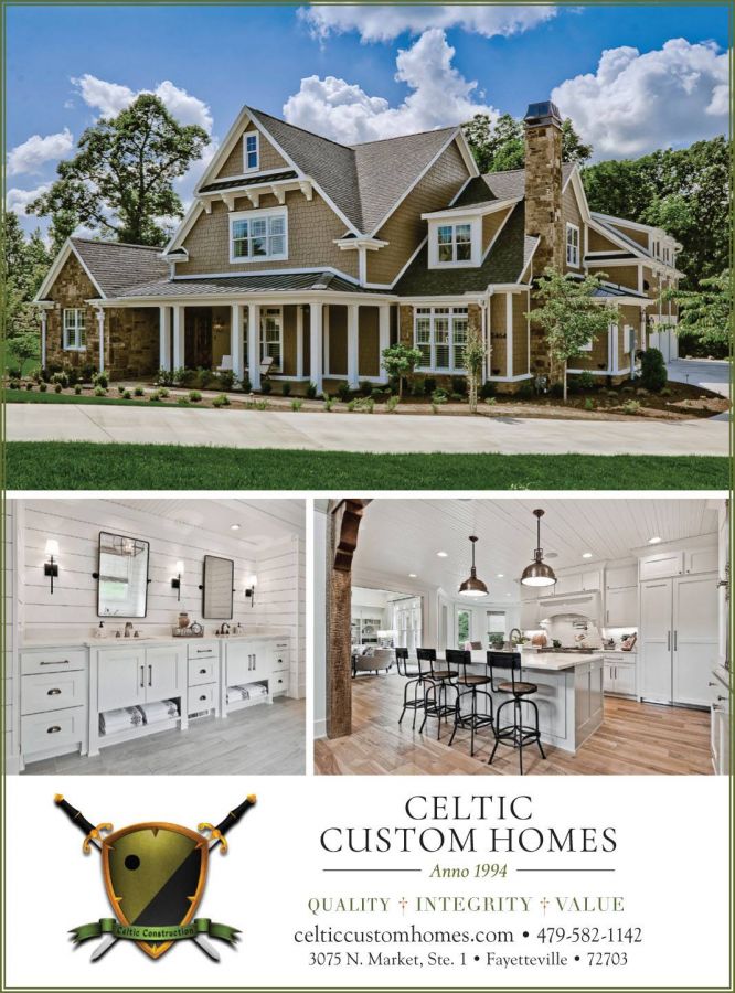 Celtic Construction Inc. Home Builder in Fayetteville, Arkansas