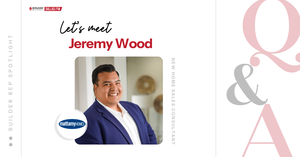 Let's Meet Jeremy Wood New Home Sales Consultant, Mattamy Homes