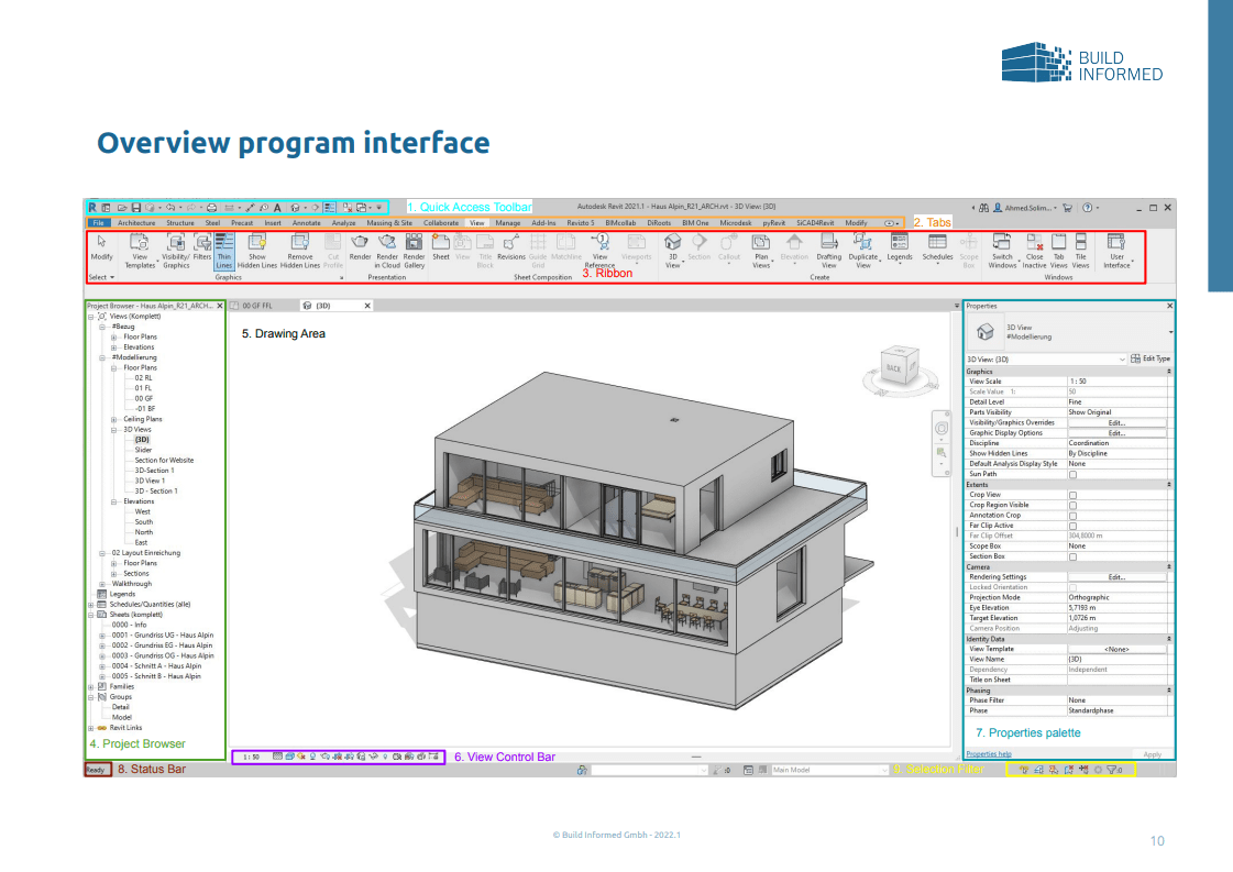 Revit Basic Course documents Build Informed