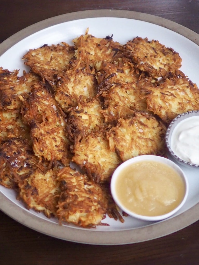 Hanukkah Latkes Building Feasts