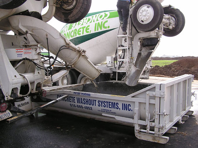 Capturing Concrete Washout Pollutants BuildingGreen