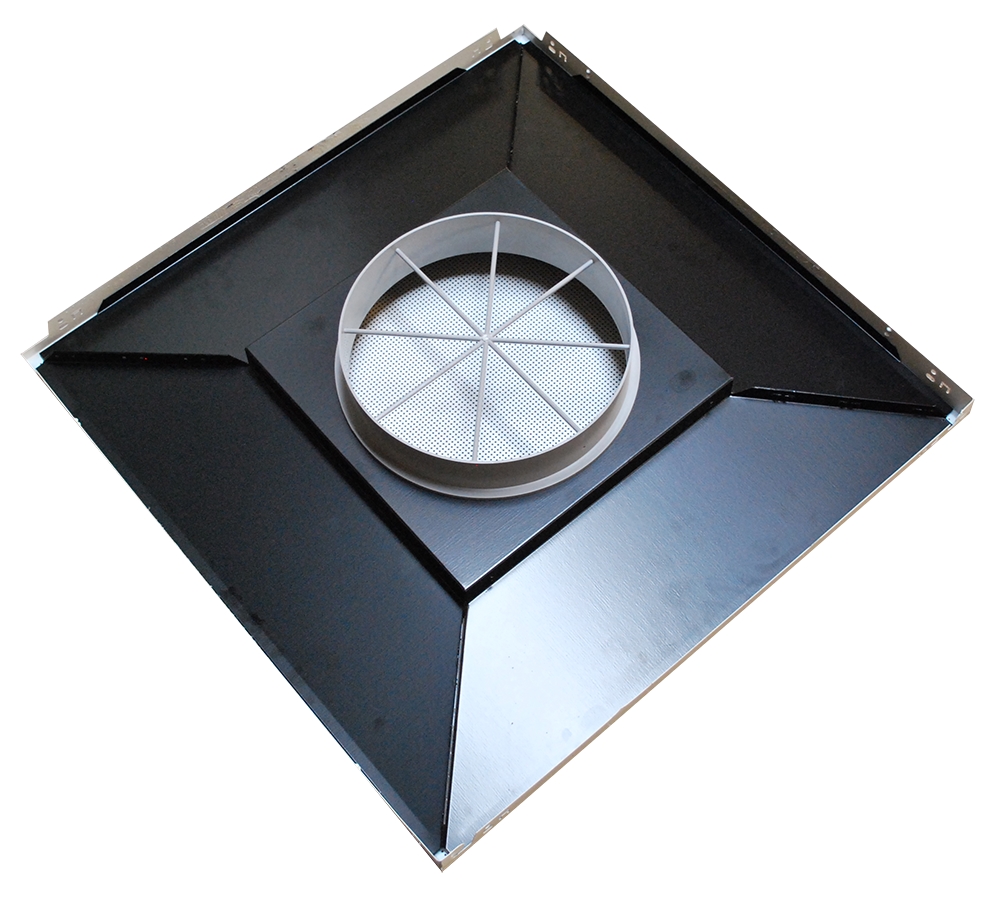 Ceiling tile diffuser features discrete lay Buildingtalk