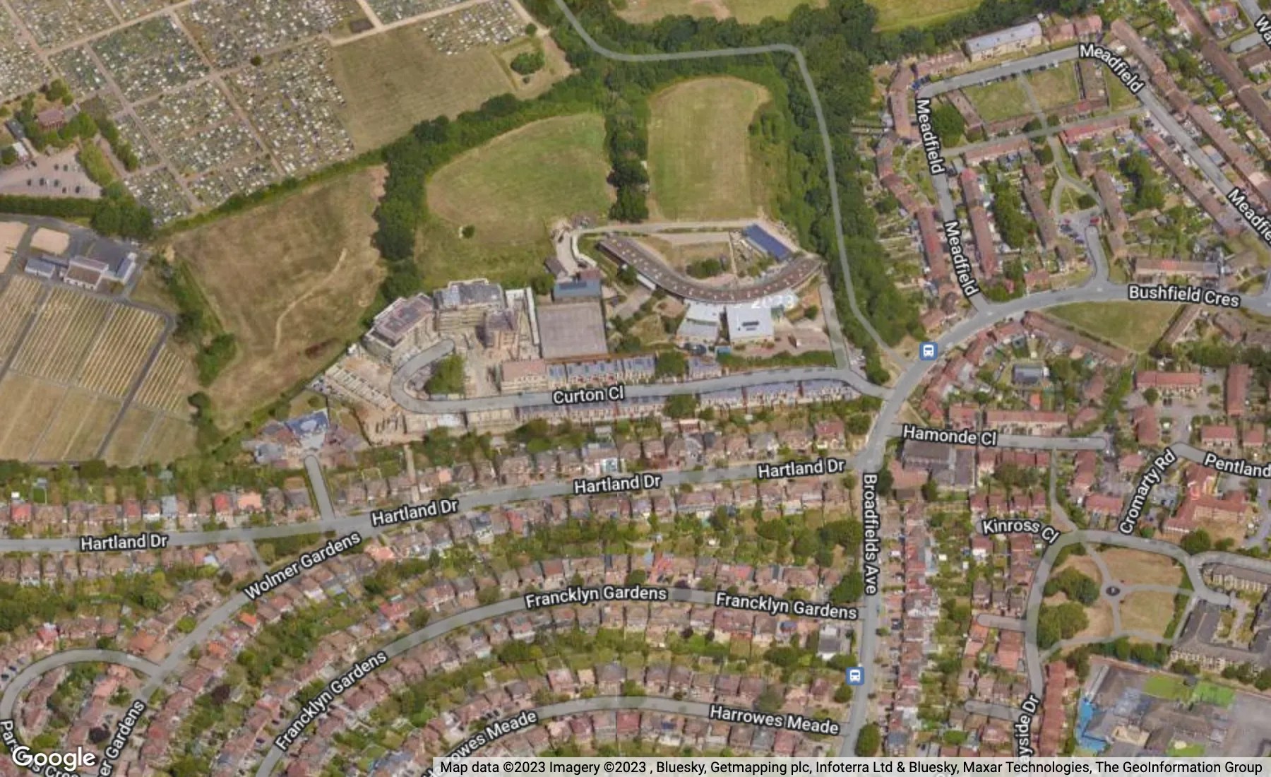 Edgwarebury Manor Building Edgware, London HA8