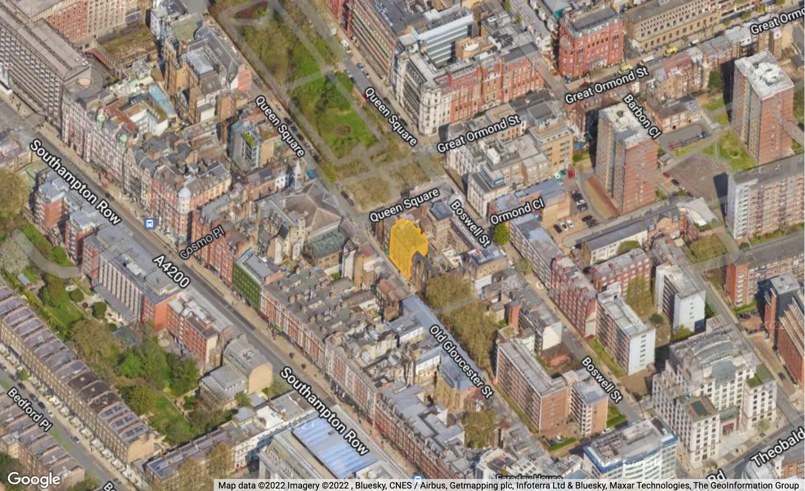 Lundonia House Building Bloomsbury, London WC1N