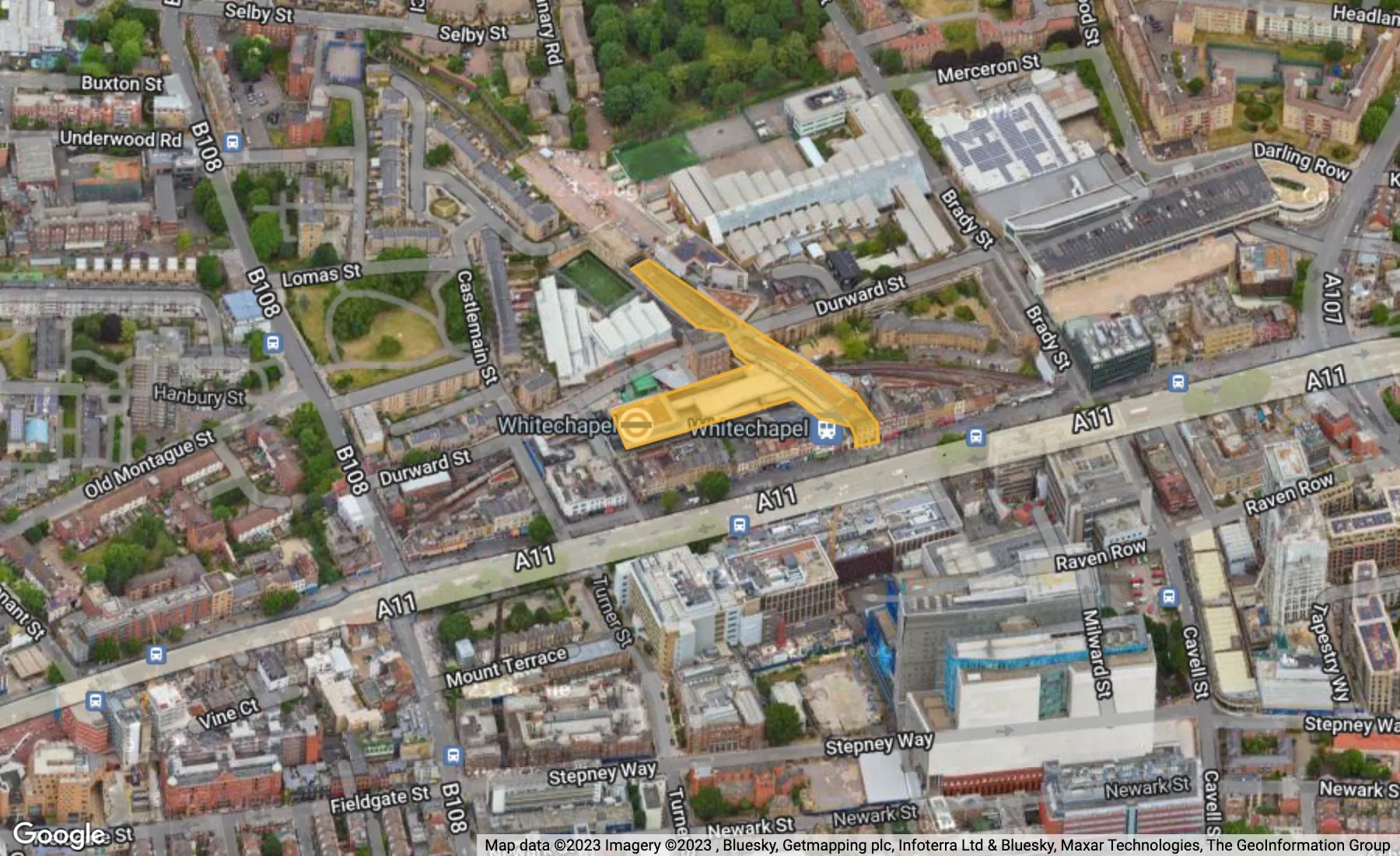 Whitechapel Station Building Whitechapel, London E1