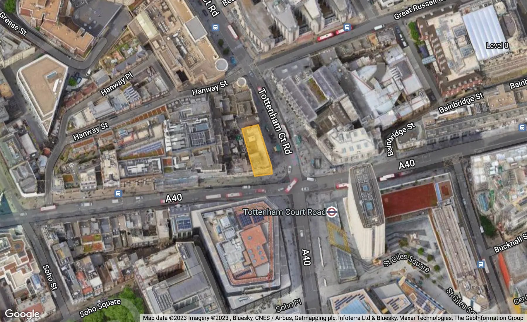 4 Oxford Street Building Fitzrovia, London W1D