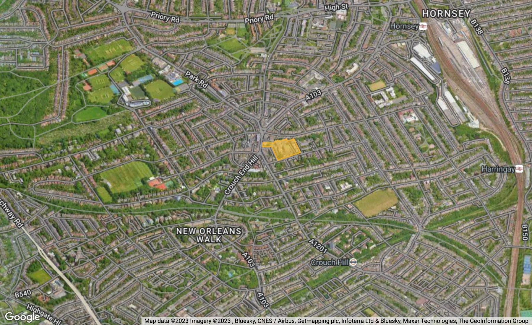 Hornsey Town Hall Building Crouch End, London N8