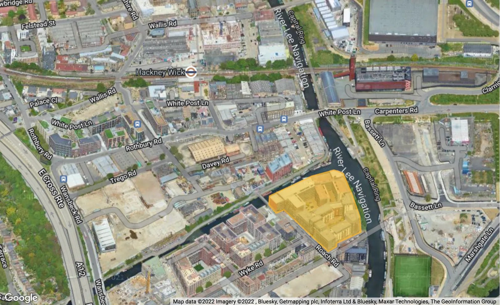 Omega Works Building London E3