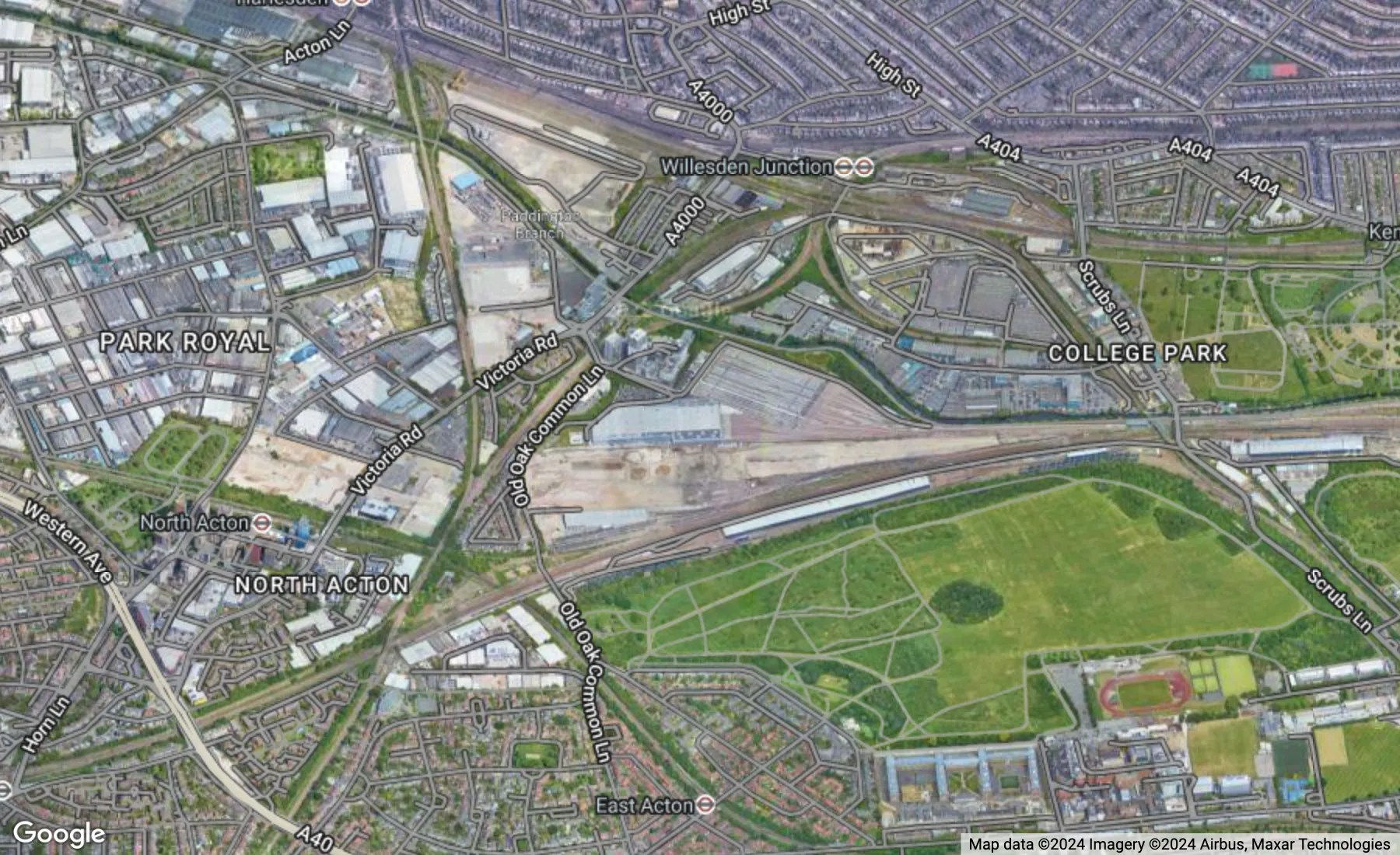 Old Oak Common Station New Development Willesden, London NW10