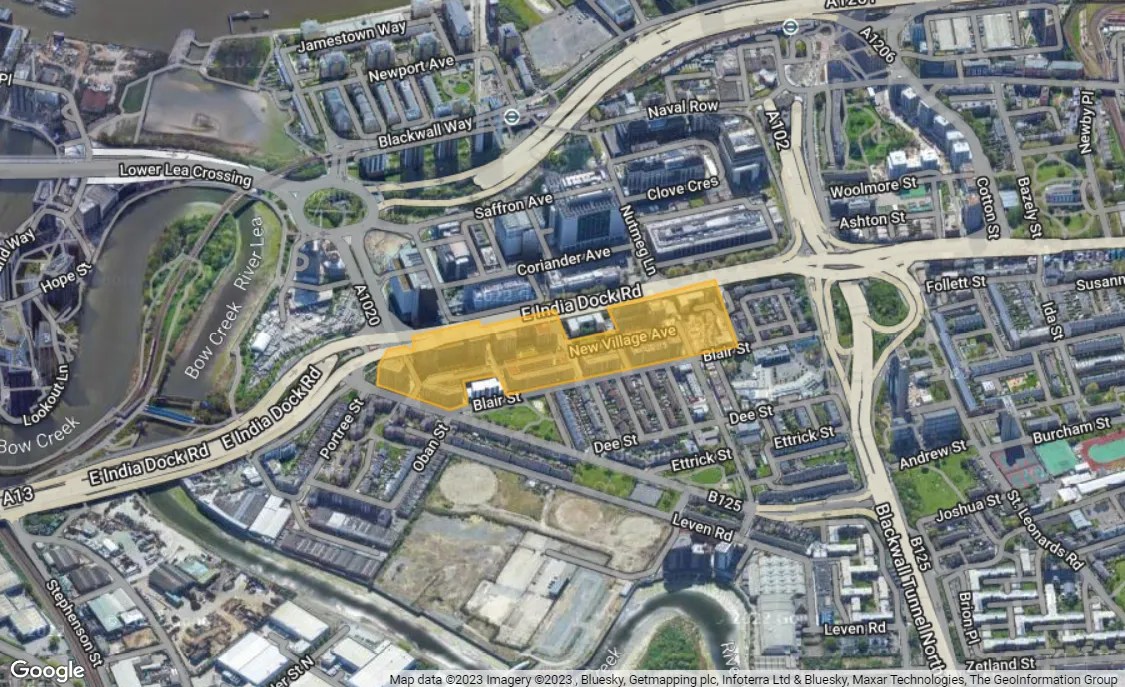 Oxbow Building Aberfeldy Village, London E14