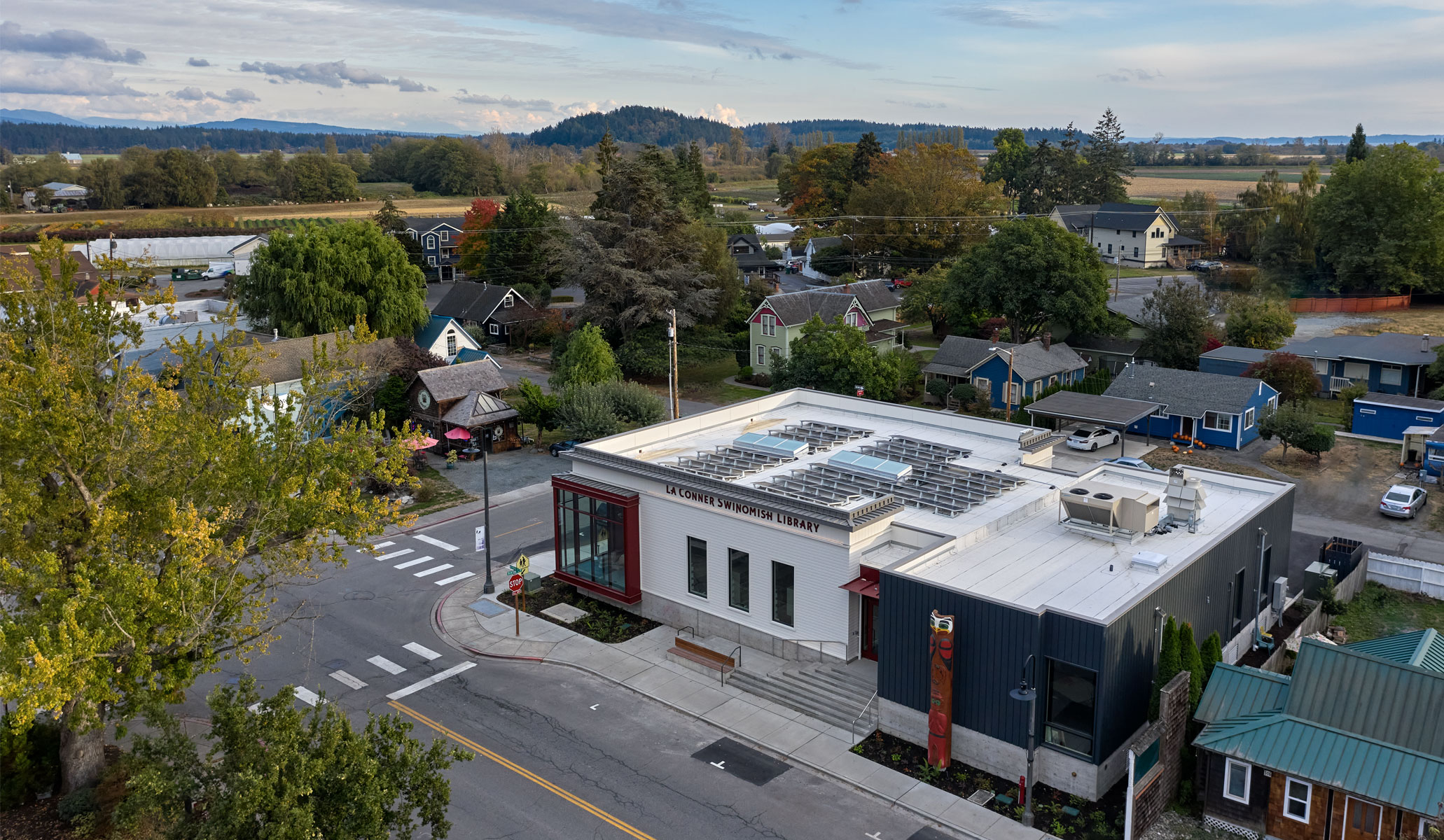 La Conner Swinomish Library BuildingWork
