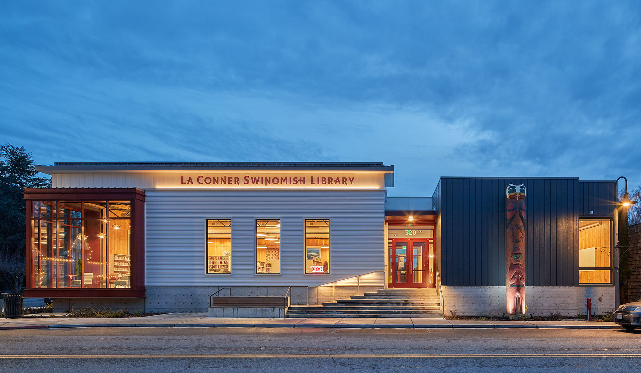 La Conner Swinomish Library BuildingWork