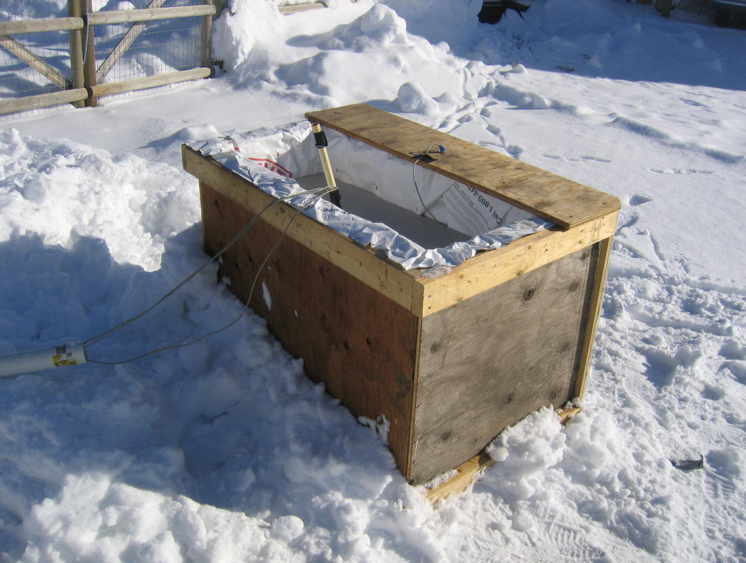 Solar Heated Stock Tank