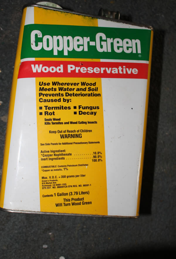 Report and Thoughts on Treated Lumber PV Array Mounts