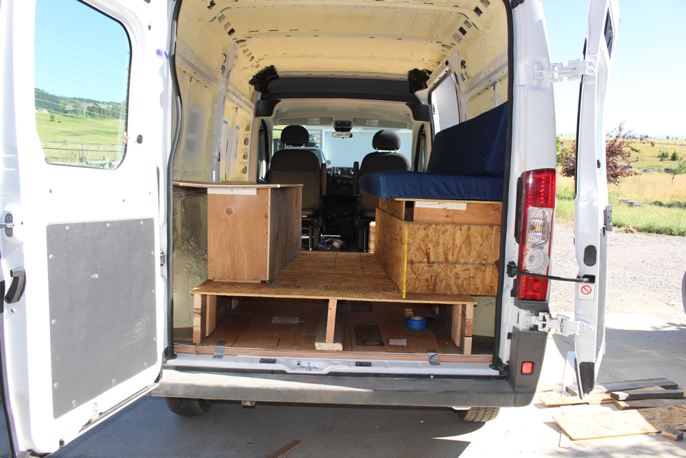 ProMaster DIY Van Conversion Layout