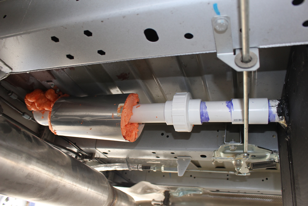 ProMaster Camper Van Conversion Plumbing