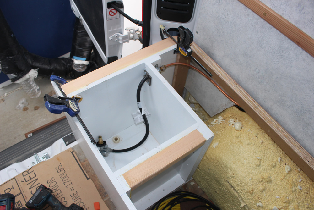 ProMaster DIY Camper Van Conversion DIY Propane System