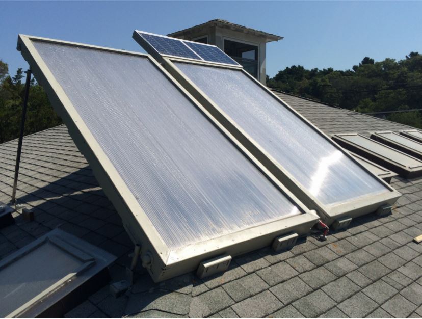 An Experimental Trickle Down Solar Water Heating System