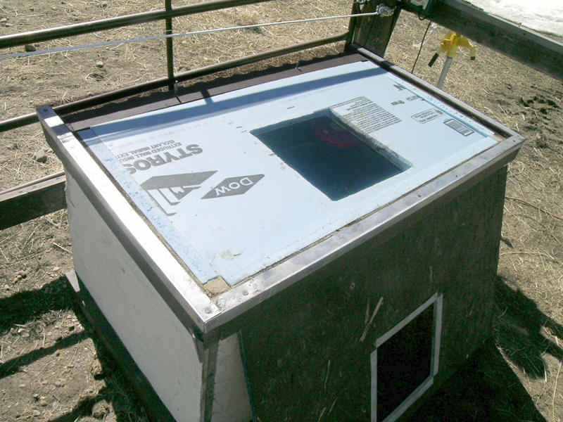 Insulated, Solar Horse Watering Tank