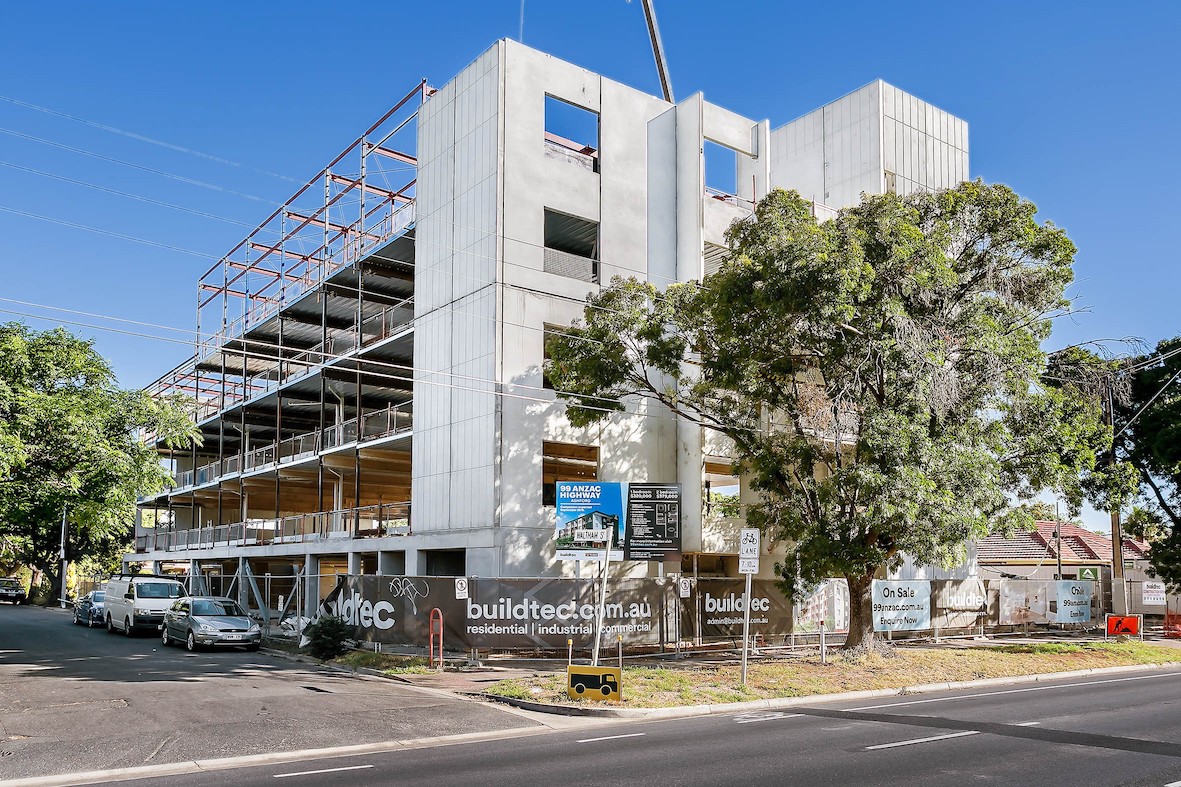 Anzac Highway development Highrise apartment buildings spring up as height restrictions are