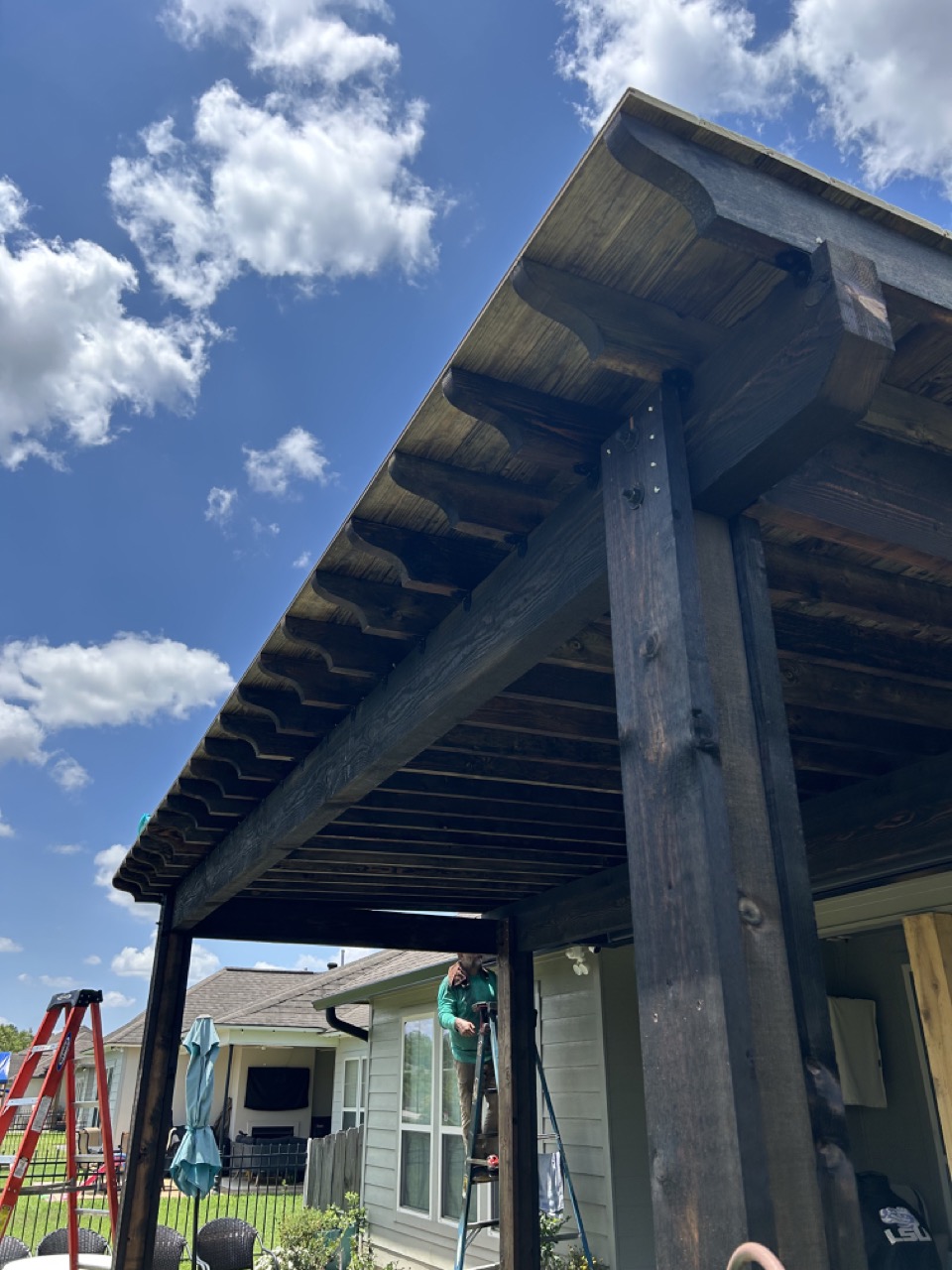 Big Timber Pergola Baton Rouge, LA Dell Outdoor Construction