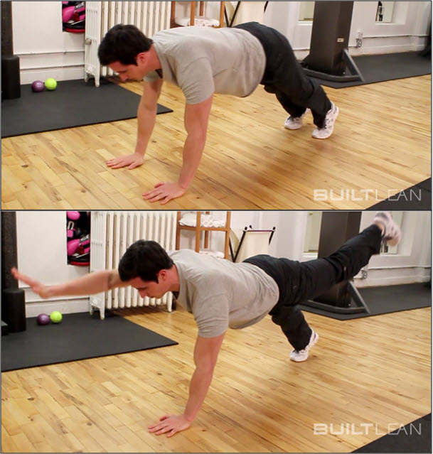 3 BirdDog Exercise Variations (Video & Photos) BuiltLean