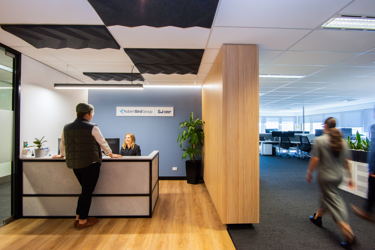 Robert Bird Group Office Fitout Builtworks