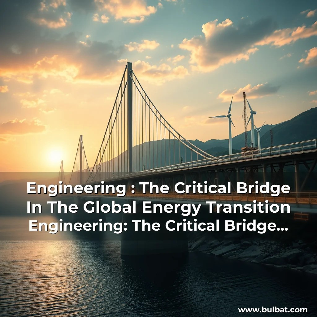 Engineering The Critical Bridge In The Global Energy Transition(07)