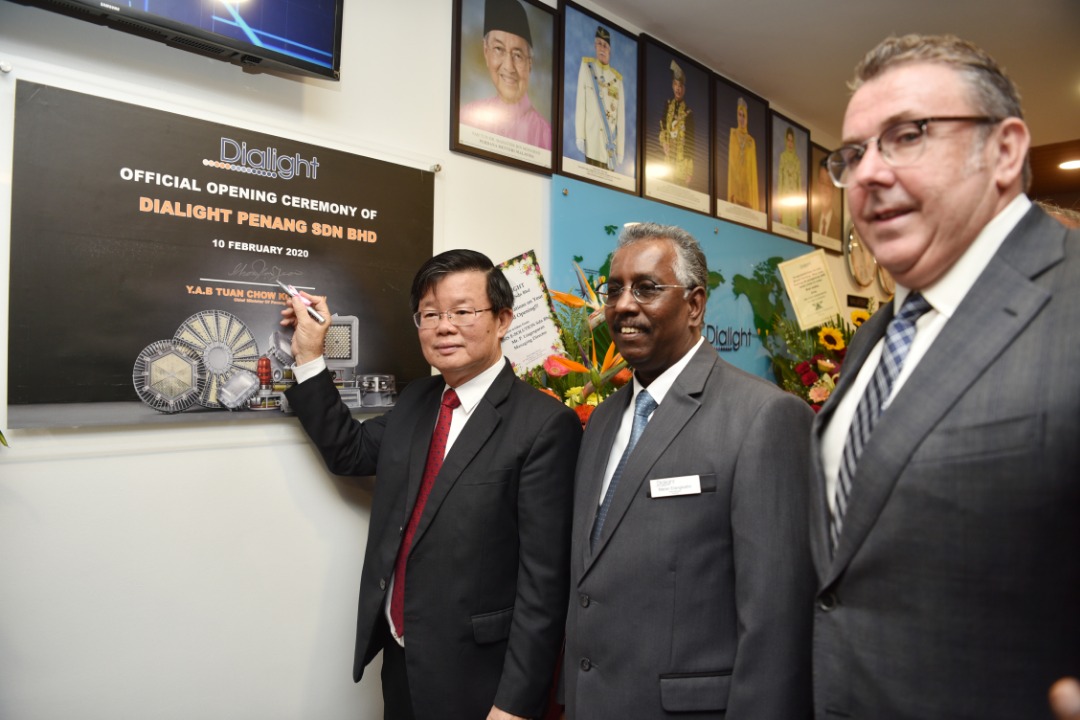 Dialight opens new manufacturing facility in Penang