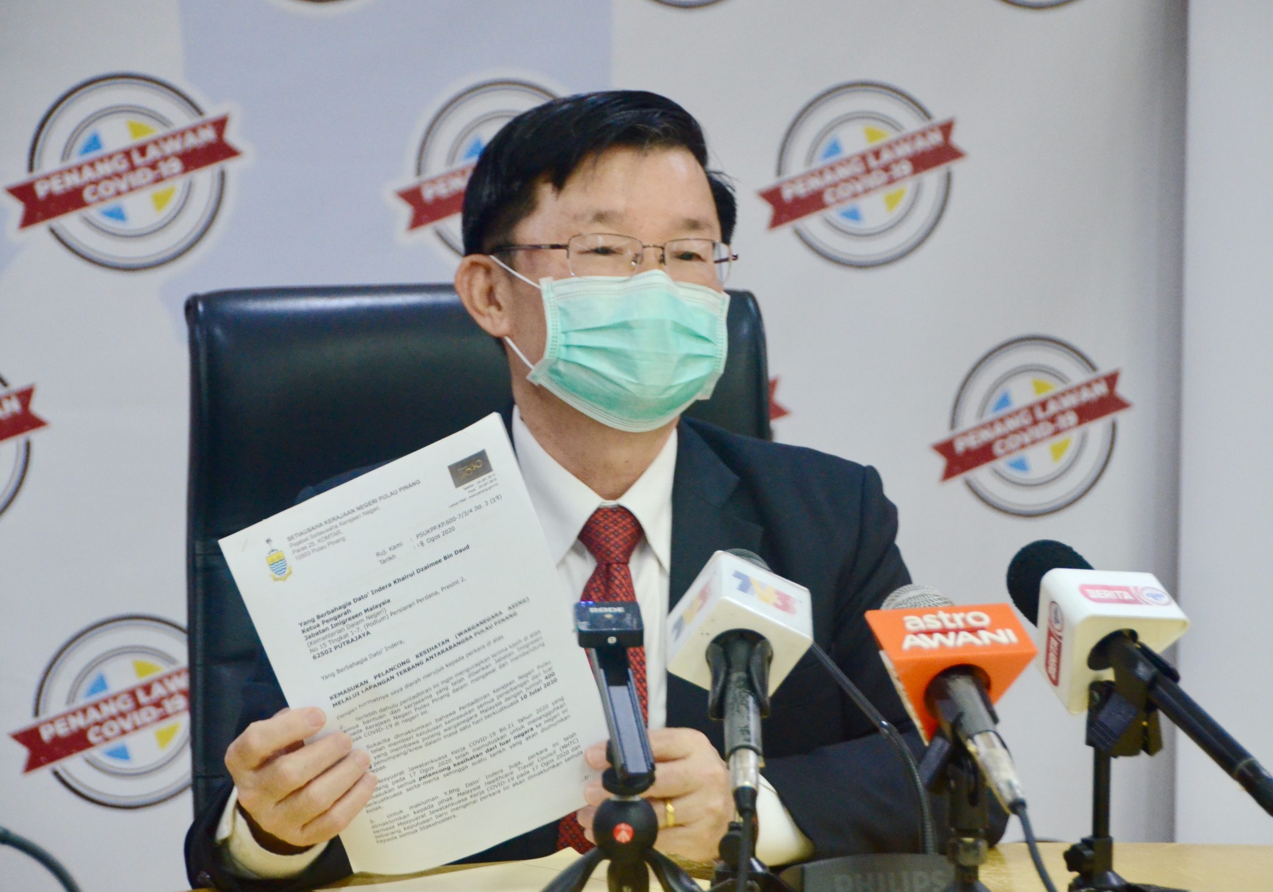 Penang govt hopes Federal accepts its views to bar medical