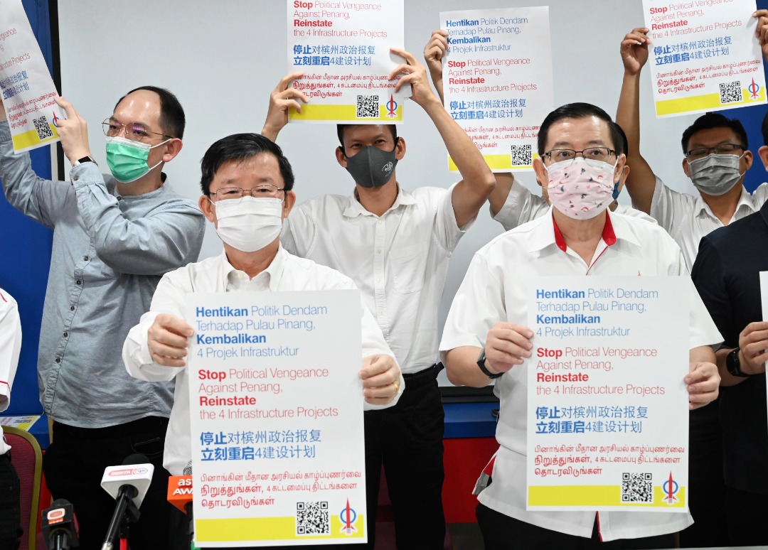 May 31, 2021 · utama malaysia dunia politik video hiburan sukan gaya hidup bisnes english podcast foto rancangan teknologi total lockdown: Penang Govt Vows To Reinstate Four Major Projects Says Cm Chow Buletin Mutiara