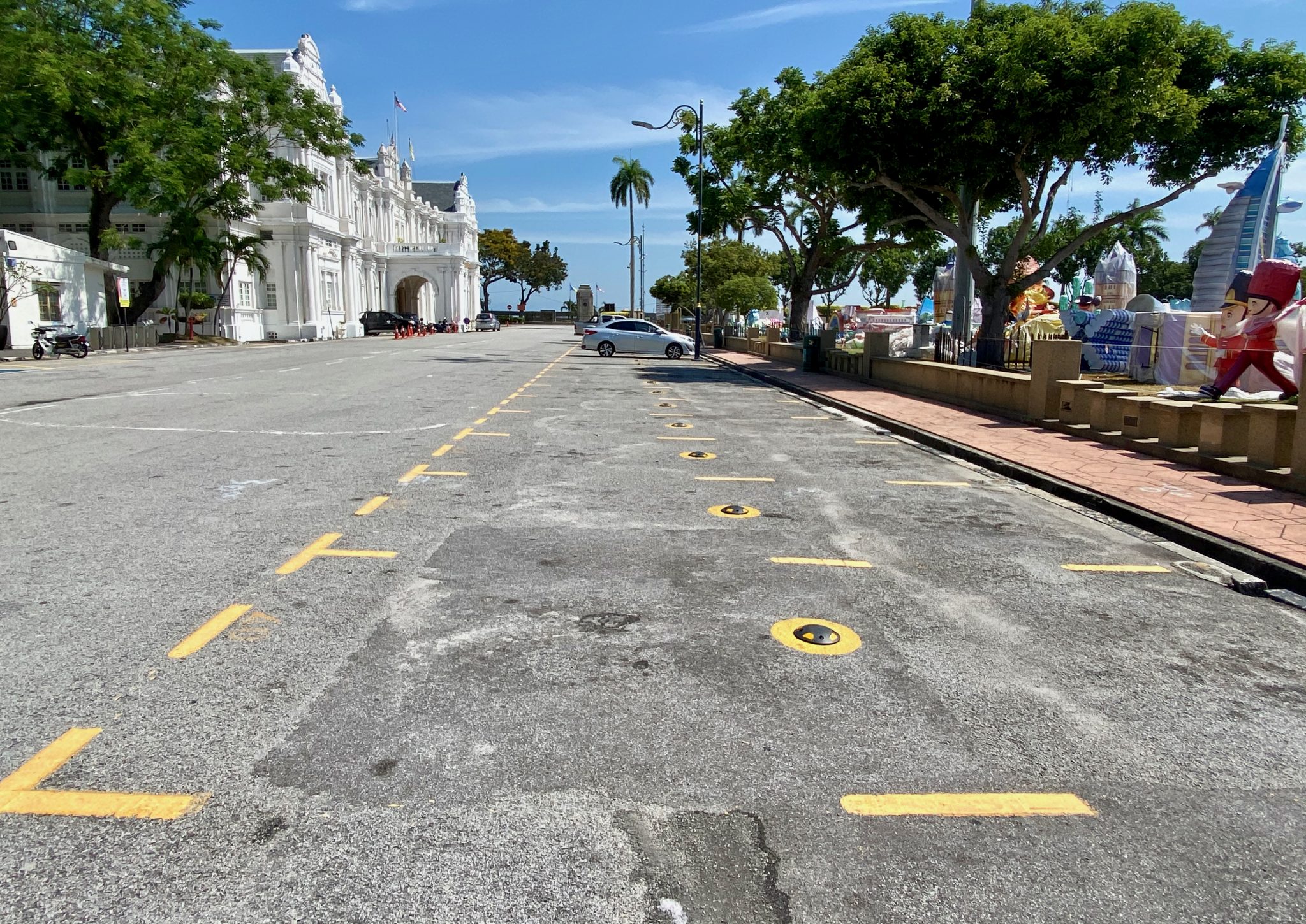 Smart sensors for designated MBPP parking lots installed