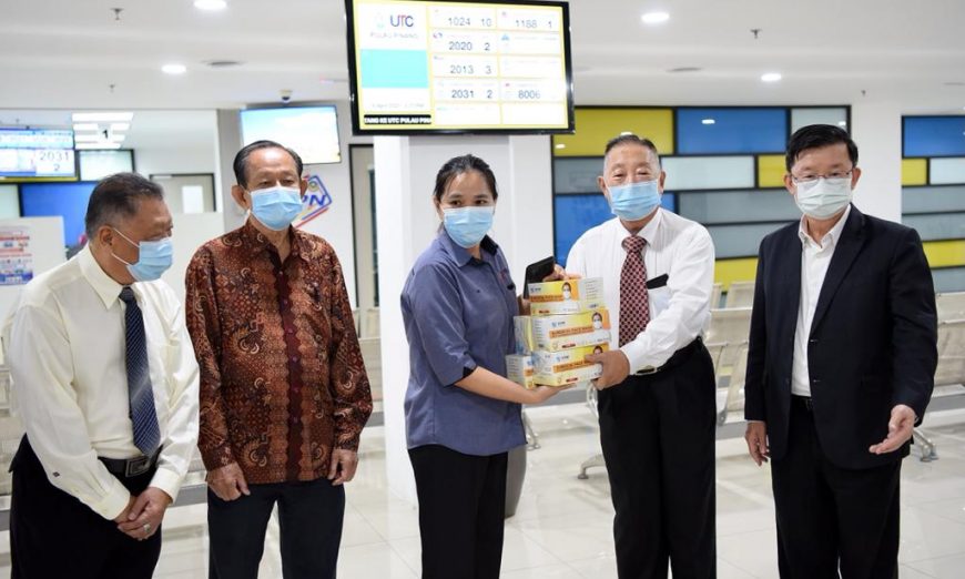 Clans association praised for donating face masks to UTC