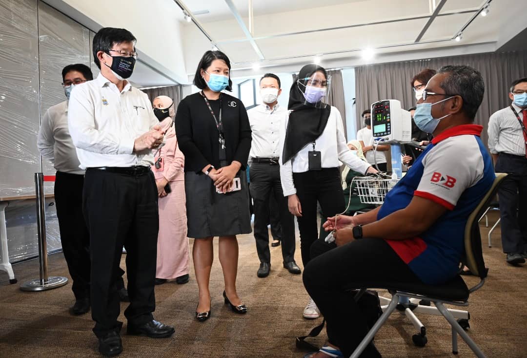 Bagan Specialist Centre sets up Covid19 PPV Buletin Mutiara