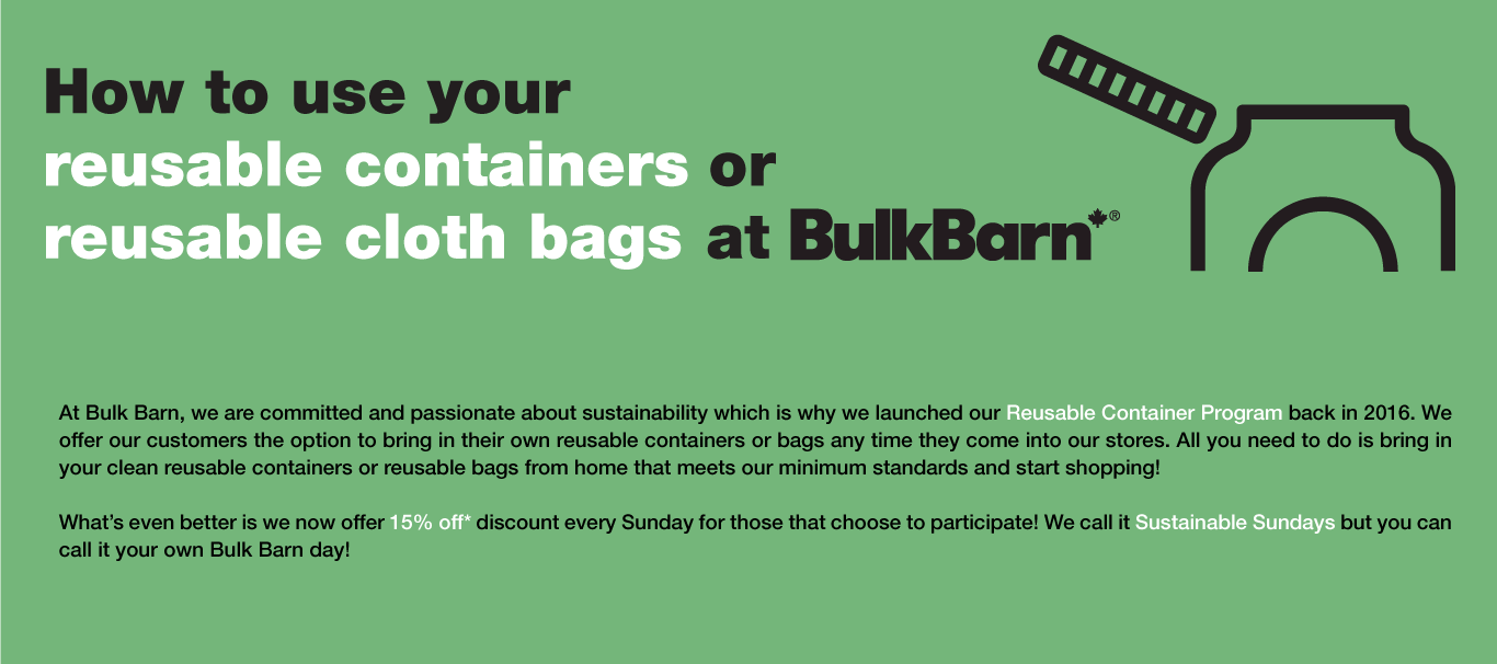 Bulk Barn Reusable Container Program