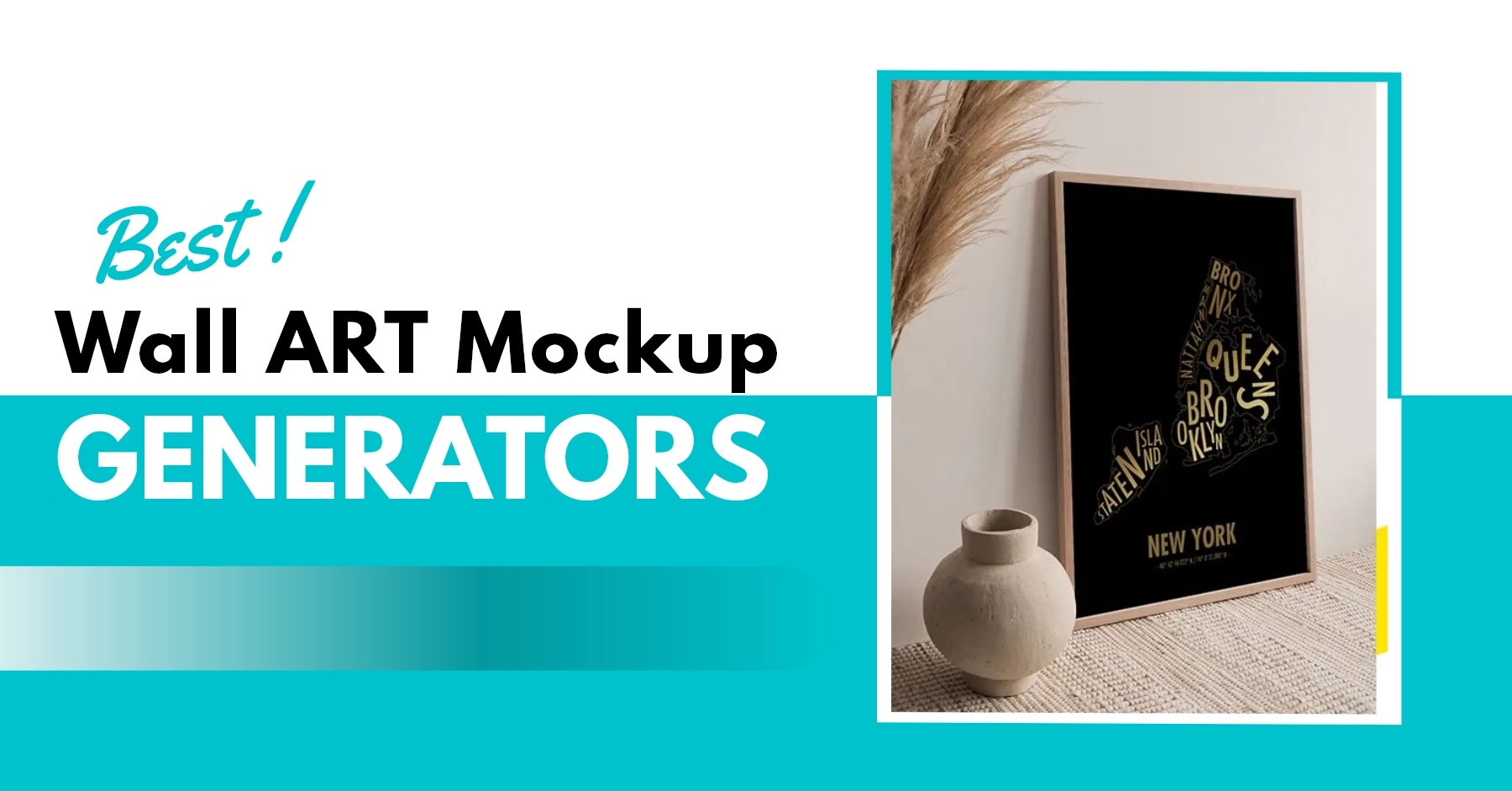 Best 5 Wall Art Mockup Generators You Need For Your POD Business Bulk