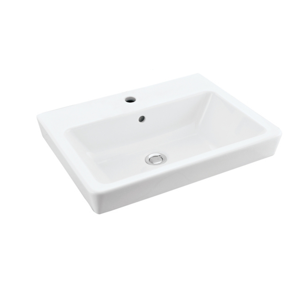 Johnson Suisse Bergamo Square Wall Hung Basin Bathroom Solutions