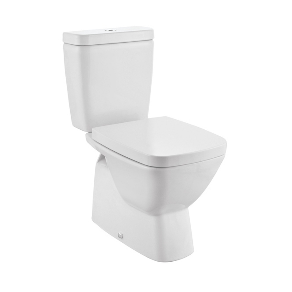 Johnson Suisse Bergamo Square Close Coupled Toilet Bathroom Solutions
