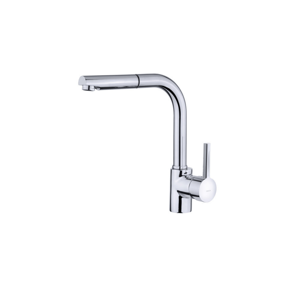 Teka Ark (Pullout) Single Lever Kitchen Faucet with Removable Super