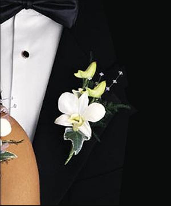 Dendrobium Orchid Boutonniere (T898) Bunches Flower Co.