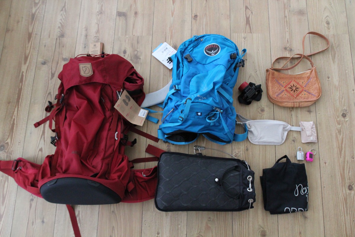 My packing list for 6 months of backpacking Southern Africa and the