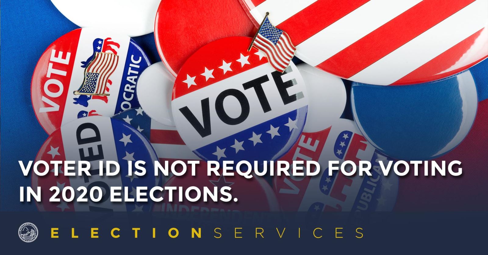 County News ID Not Required for March 3 Primary Election