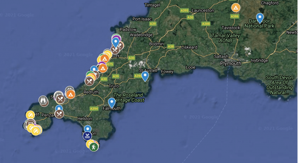 Ultimate 10 Day Cornwall Itinerary & Map for your 2022 road trip